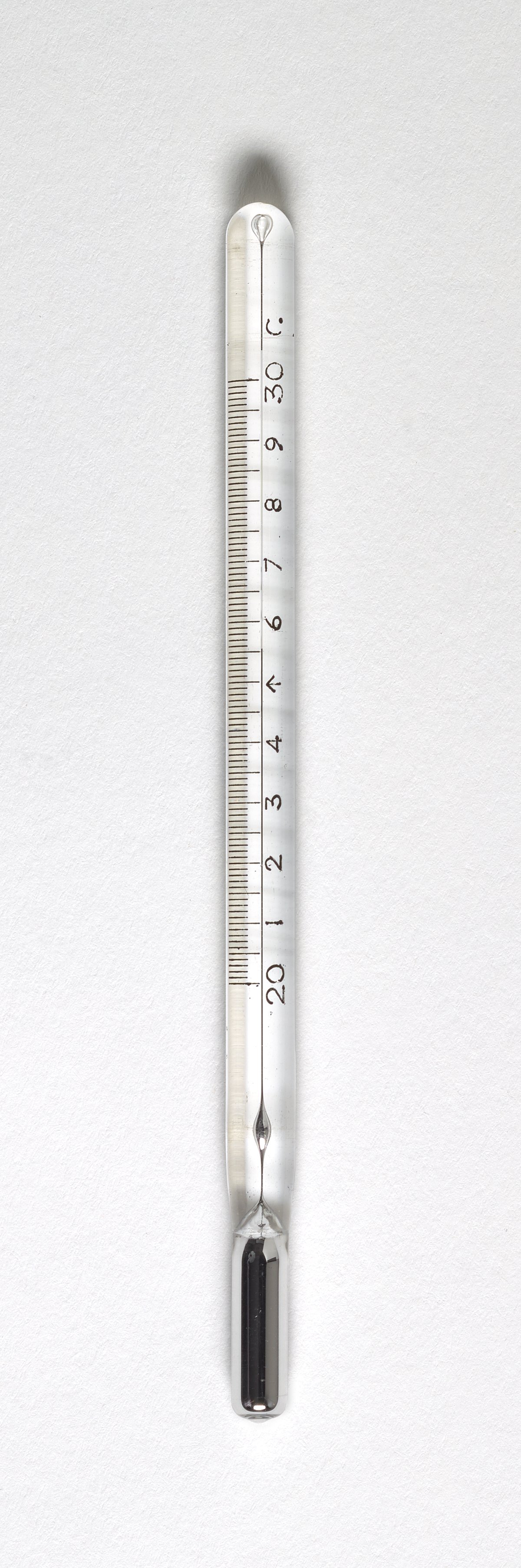 What is a thermometer clearance used for in science