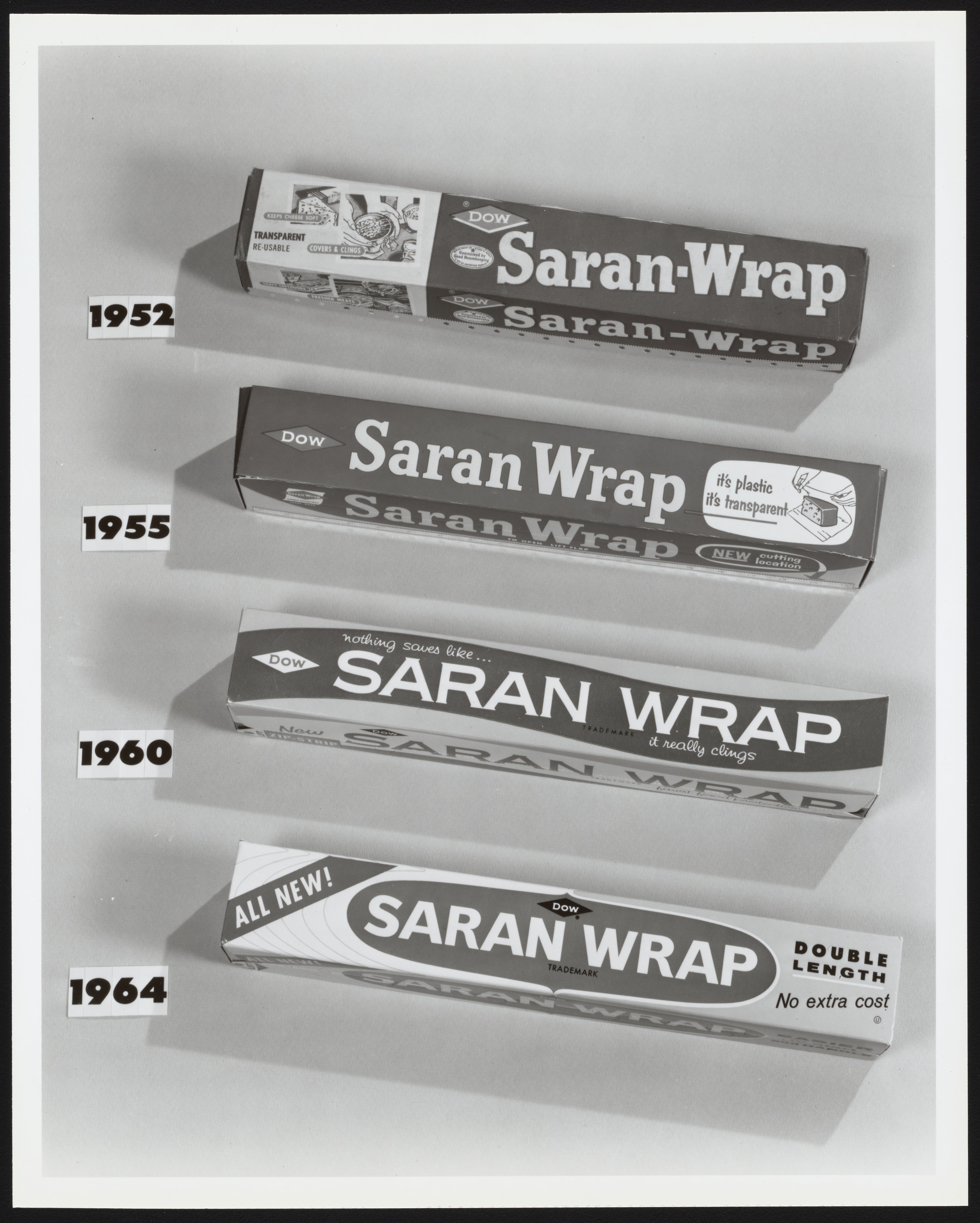 1953 Saran Wrap® ad, Vintage Ads, History