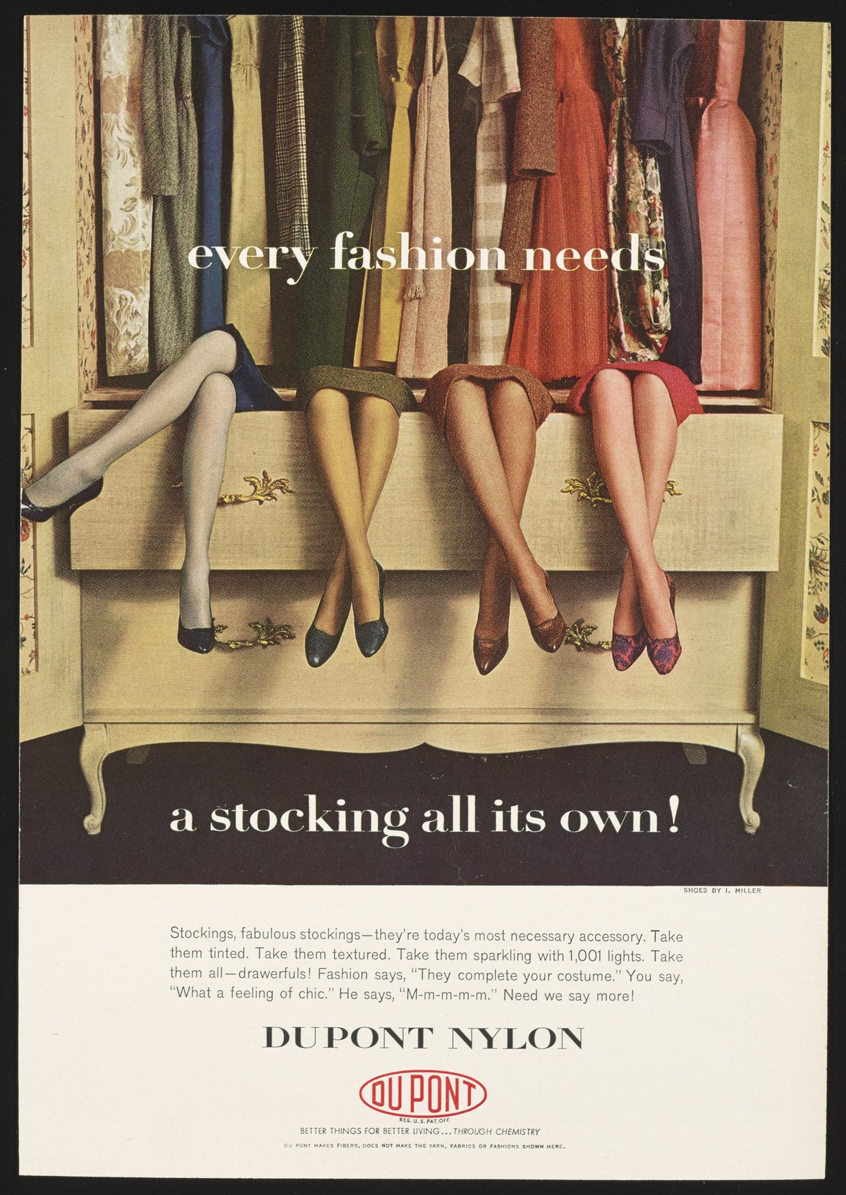 Every fashion needs a stocking all its own! - Science History Institute Digital Collections