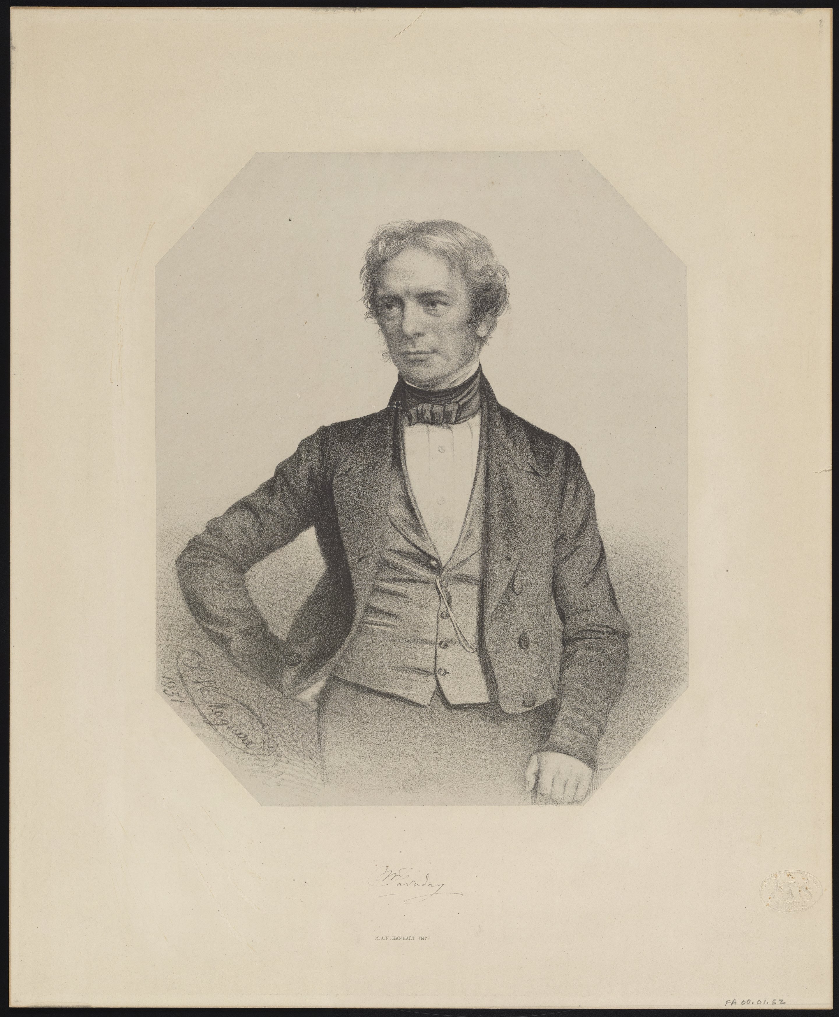 Portrait of Michael Faraday